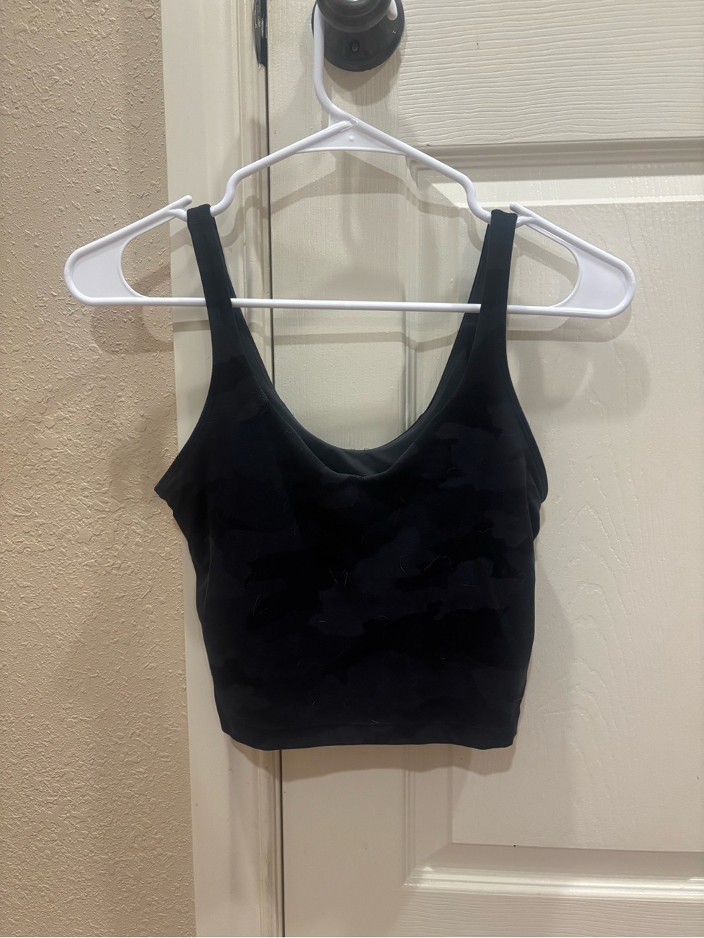 Lululemon Black Camo Align Tank in size 4